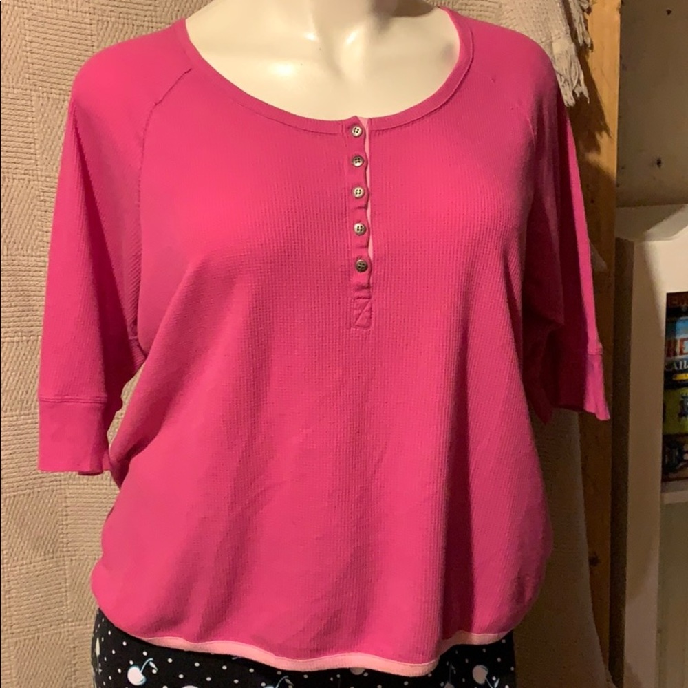 Thermal pajama shirt